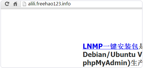 Nginx反向配置打开域名到服务器