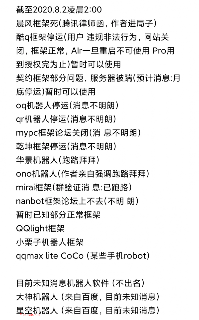晨风机器创始人遭逮捕,酷Q跑路 第5张 晨风机器创始人遭逮捕,酷Q跑路 第5张