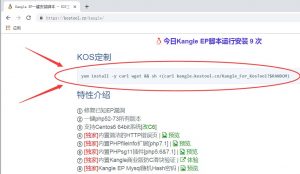 【正式发布】KOS定制版Kangle脚本,最适配KOS工具的Kangle脚本 - KEKC博客-KEKC博客